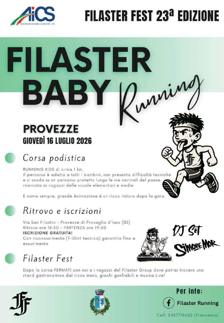 10° Filaster Running